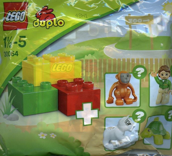 Конструктор LEGO (ЛЕГО) Duplo 30064 Zoo - Zookeeper