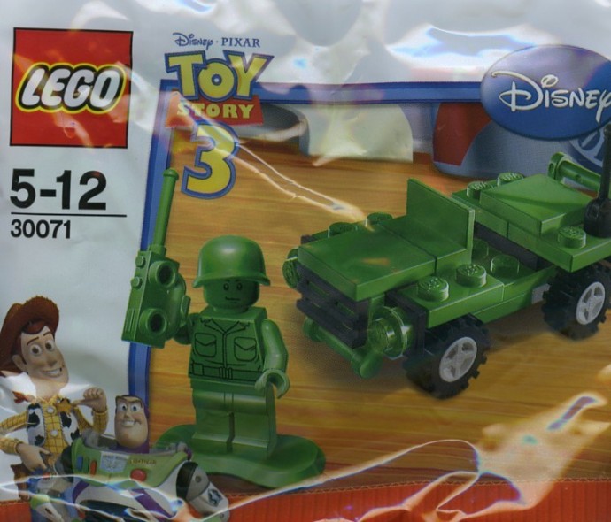Конструктор LEGO (ЛЕГО) Toy Story 30071 Army Jeep