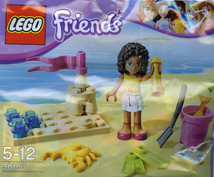 Конструктор LEGO (ЛЕГО) Friends 30100 Beach