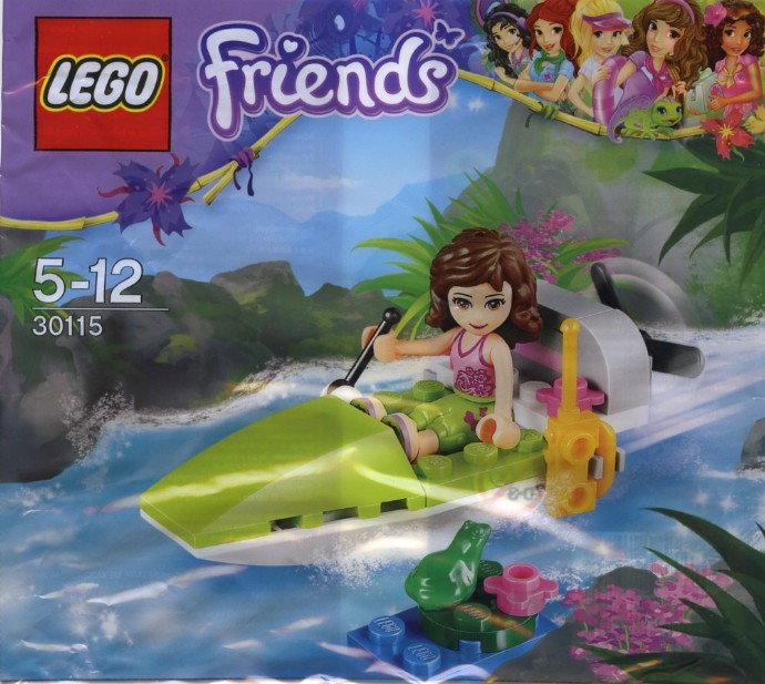 Конструктор LEGO (ЛЕГО) Friends 30115 Jungle Boat