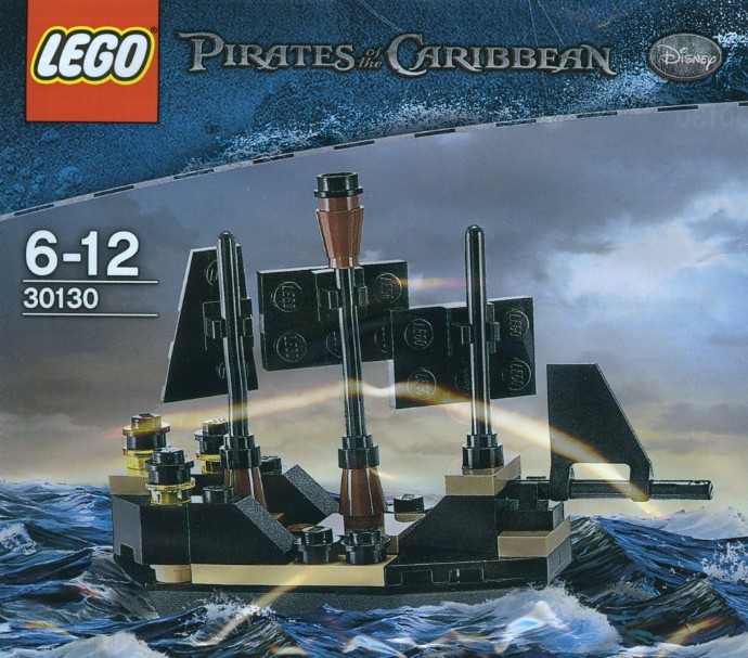 Конструктор LEGO (ЛЕГО) Pirates of the Caribbean 30130 Mini Black Pearl