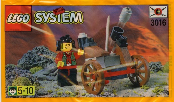 Конструктор LEGO (ЛЕГО) Castle 3016 Master and Heavy Gun