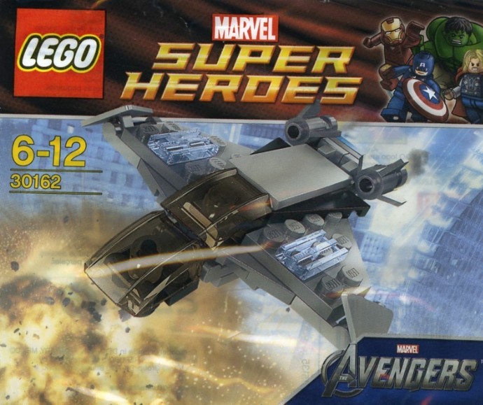 Конструктор LEGO (ЛЕГО) Marvel Super Heroes 30162 Quinjet