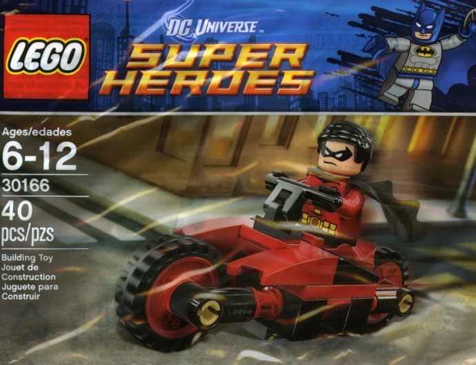 Конструктор LEGO (ЛЕГО) DC Comics Super Heroes 30166 Robin and Redbird Cycle
