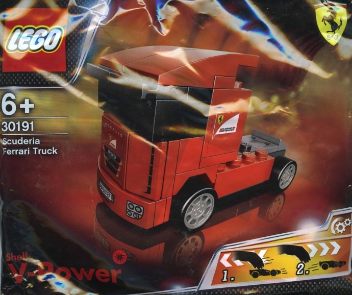 Конструктор LEGO (ЛЕГО) Racers 30191 Scuderia Ferrari Truck
