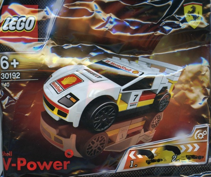 Конструктор LEGO (ЛЕГО) Racers 30192 F40