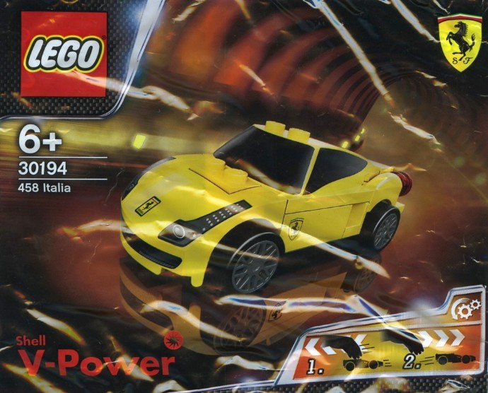 Конструктор LEGO (ЛЕГО) Racers 30194 458 Italia