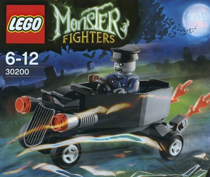 Конструктор LEGO (ЛЕГО) Monster Fighters 30200 Zombie chauffeur coffin car