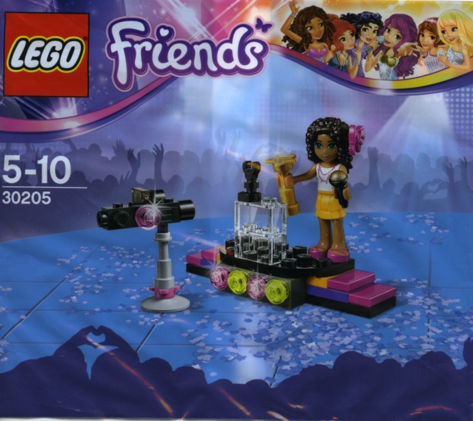 Конструктор LEGO (ЛЕГО) Friends 30205 Pop Star Red Carpet