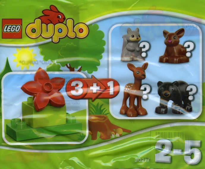 Конструктор LEGO (ЛЕГО) Duplo 30217 Forest - Rabbit