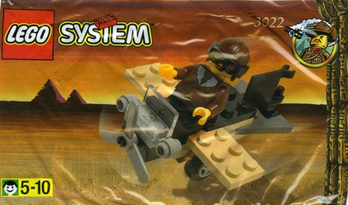 Конструктор LEGO (ЛЕГО) Adventurers 3022 Harry Caine's Airplane