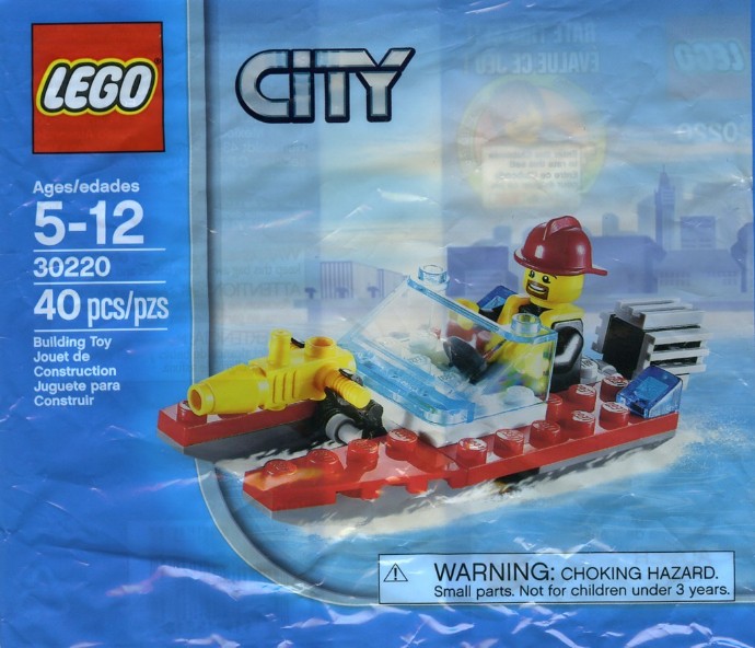 Конструктор LEGO (ЛЕГО) City 30220 Fire Speedboat