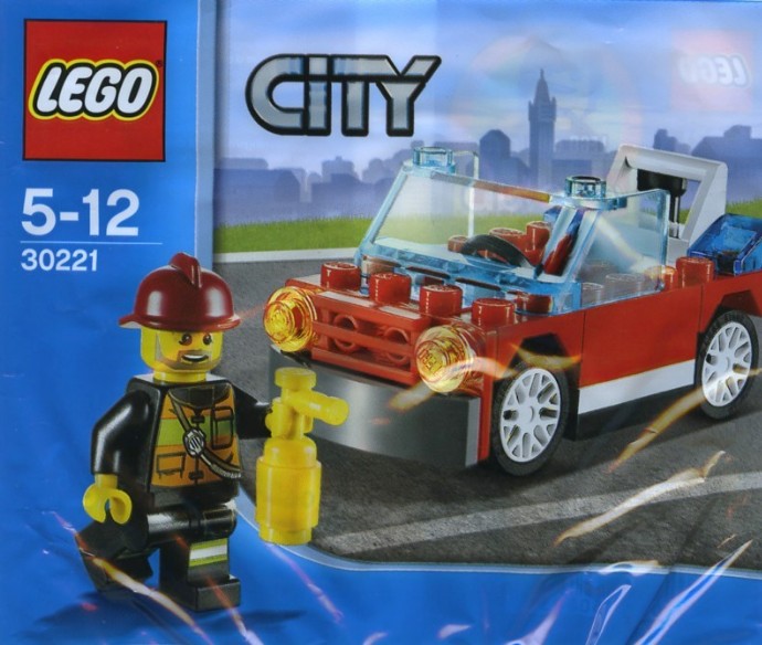 Конструктор LEGO (ЛЕГО) City 30221 Fire Car