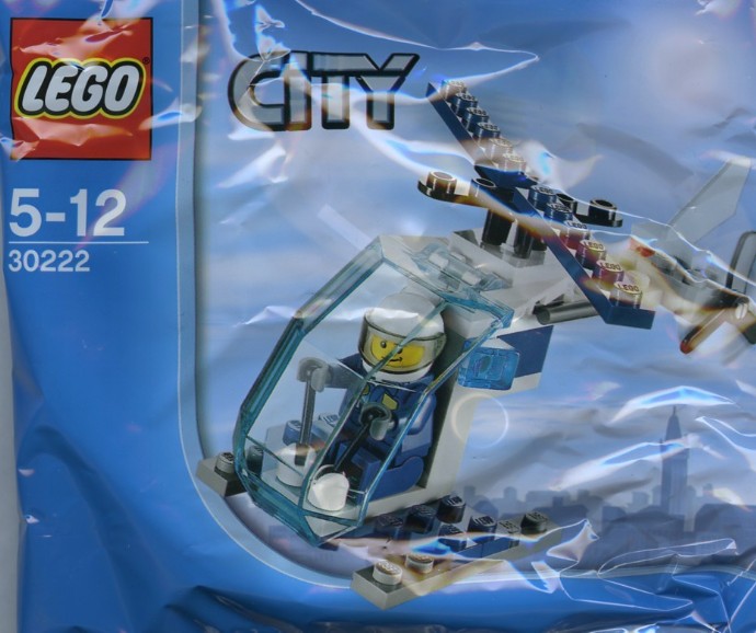 Конструктор LEGO (ЛЕГО) City 30222 Police Helicopter