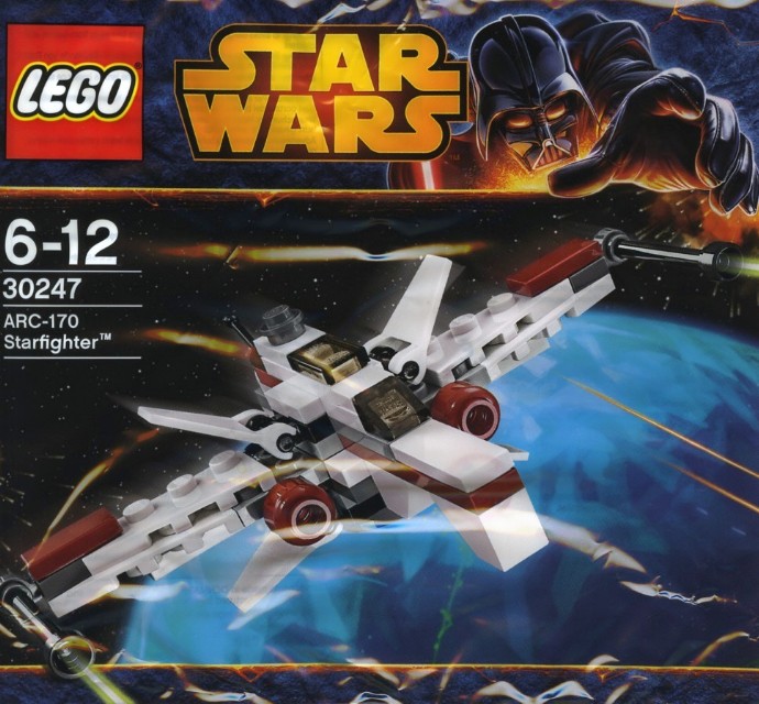 Конструктор LEGO (ЛЕГО) Star Wars 30247 ARC-170 Starfighter