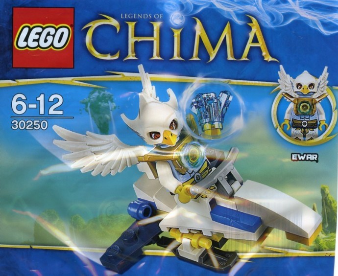 Конструктор LEGO (ЛЕГО) Legends of Chima 30250 Ewar's Acro Fighter