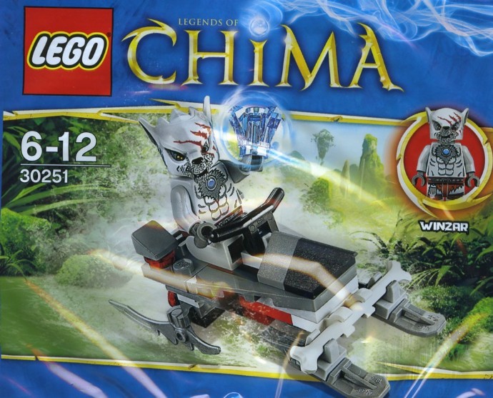 Конструктор LEGO (ЛЕГО) Legends of Chima 30251 Winzar's Pack Patrol