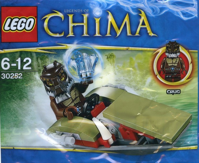 Конструктор LEGO (ЛЕГО) Legends of Chima 30252 Crug's Swamp Jet