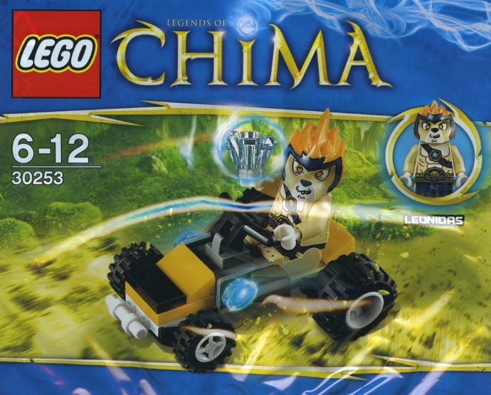 Конструктор LEGO (ЛЕГО) Legends of Chima 30253 Leonidas' Jungle Dragster