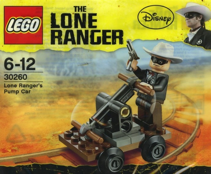 Конструктор LEGO (ЛЕГО) The Lone Ranger 30260 Lone Ranger's Pump Car