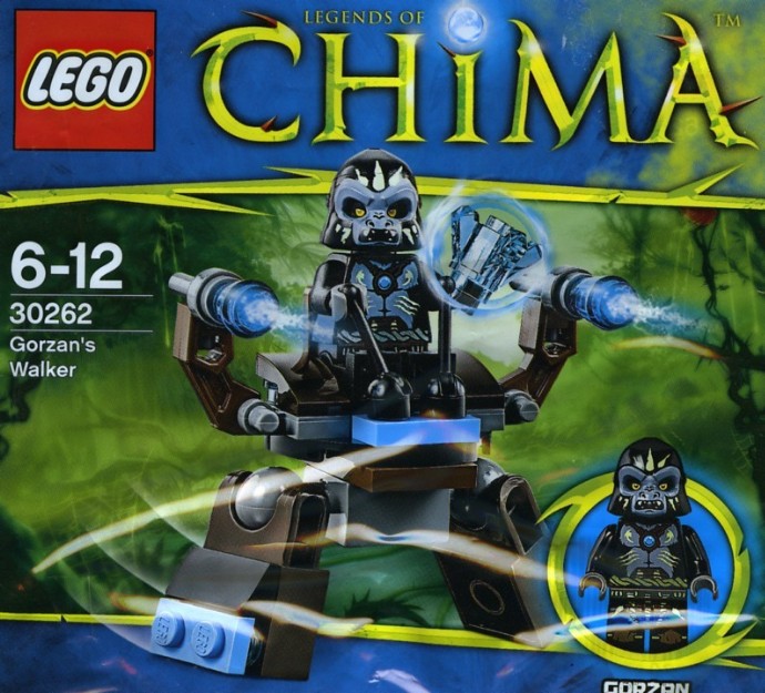 Конструктор LEGO (ЛЕГО) Legends of Chima 30262 Gorzan's Walker 