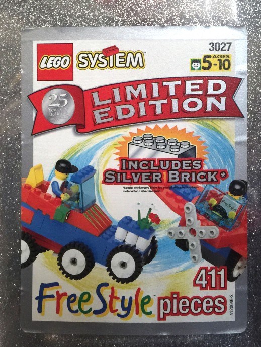 Конструктор LEGO (ЛЕГО) Freestyle 3027 Limited Edition Silver Freestyle Bucket