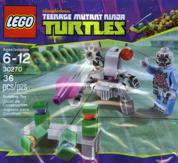Конструктор LEGO (ЛЕГО) Teenage Mutant Ninja Turtles 30270 Kraang's Turtle Target Practice 