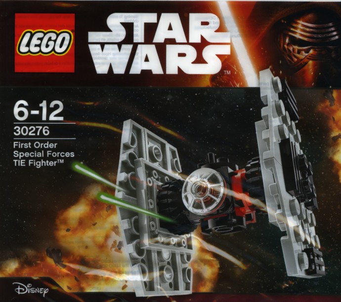 Конструктор LEGO (ЛЕГО) Star Wars 30276 First Order Special Forces TIE Fighter