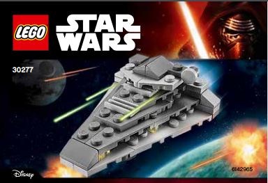 Конструктор LEGO (ЛЕГО) Star Wars 30277 First Order Star Destroyer