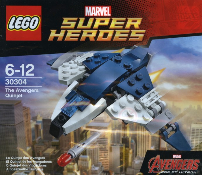 Конструктор LEGO (ЛЕГО) Marvel Super Heroes 30304 The Avengers Quinjet