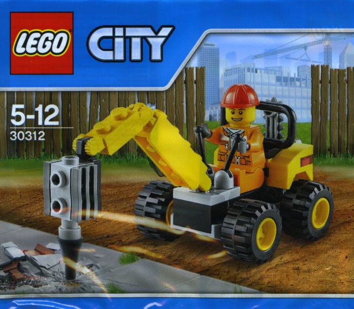 Конструктор LEGO (ЛЕГО) City 30312 Demolition Driller