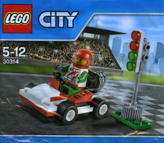 Конструктор LEGO (ЛЕГО) City 30314 Go-Kart Racer