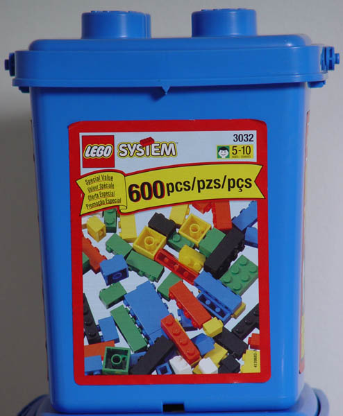 Конструктор LEGO (ЛЕГО) Basic 3032 Special Value Bucket
