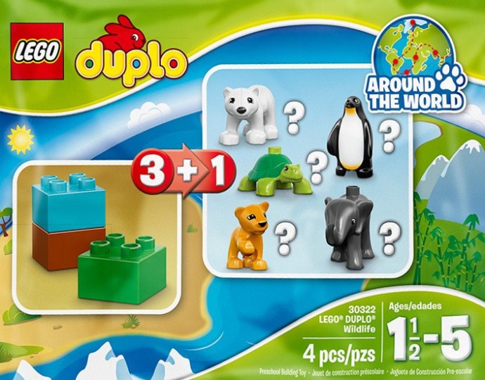 Конструктор LEGO (ЛЕГО) Duplo 30322 Wildlife {Random bag}