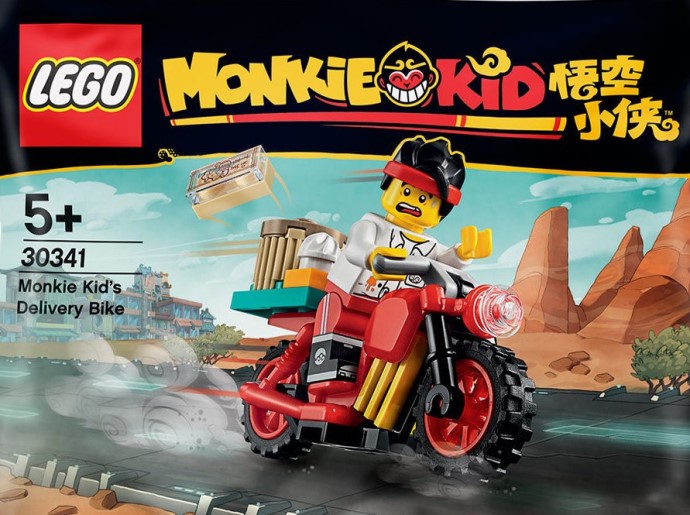 Конструктор LEGO (ЛЕГО) Monkie Kid 30341 Monkie Kid's Delivery Bike