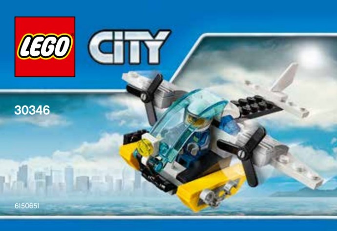 Конструктор LEGO (ЛЕГО) City 30346 Prison Island Helicopter