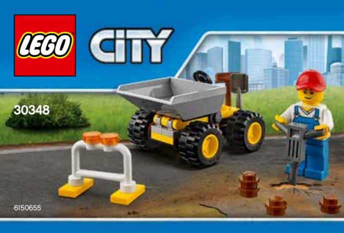 Конструктор LEGO (ЛЕГО) City 30348 Mini Dumper
