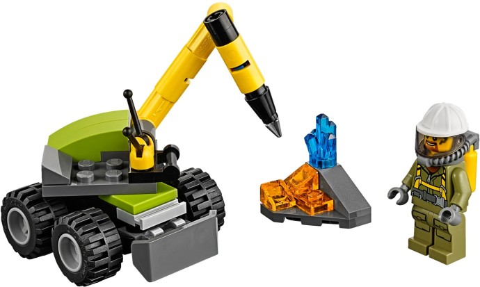 Конструктор LEGO (ЛЕГО) City 30350 Volcano Jackhammer