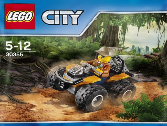 Конструктор LEGO (ЛЕГО) City 30355 Jungle ATV