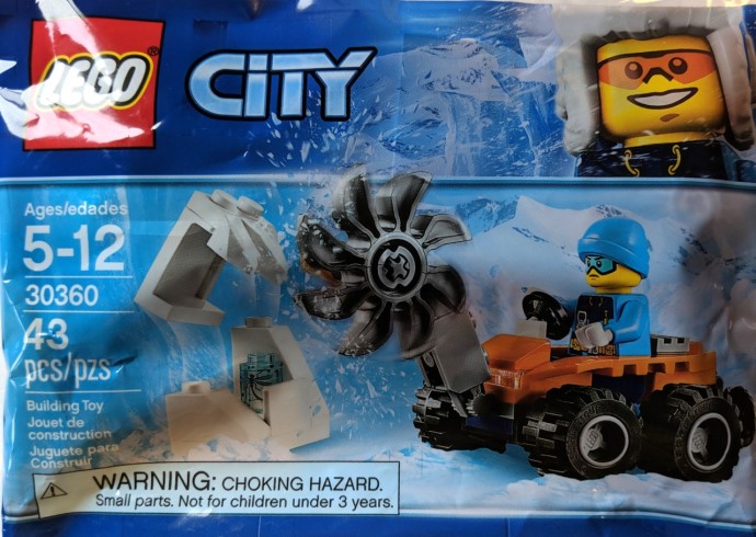 Конструктор LEGO (ЛЕГО) City 30360 Arctic Ice Saw