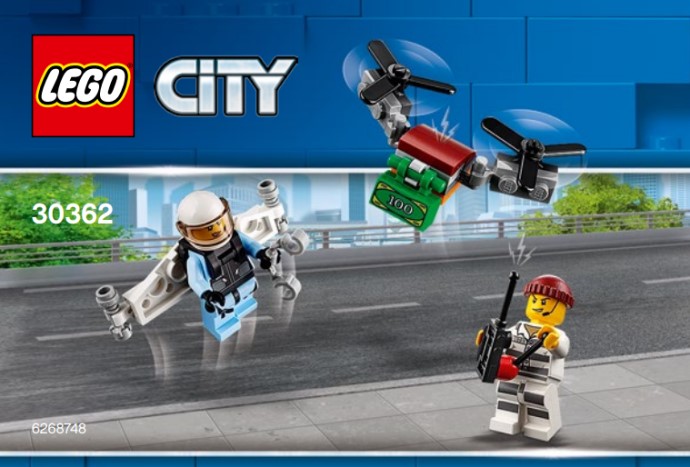 Конструктор LEGO (ЛЕГО) City 30362 Sky Police Jetpack
