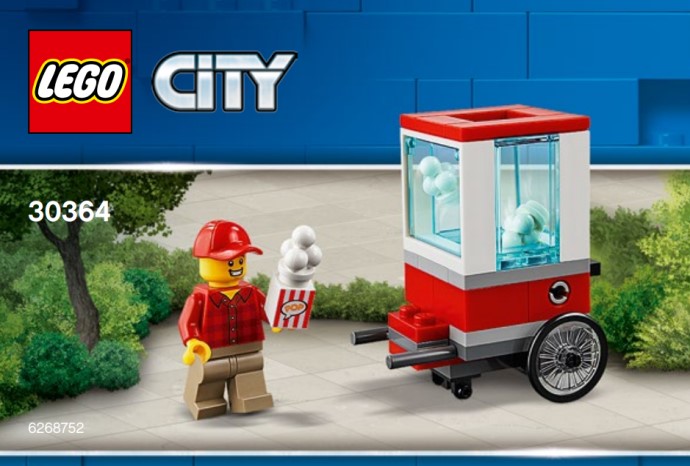 Конструктор LEGO (ЛЕГО) City 30364 Popcorn Cart