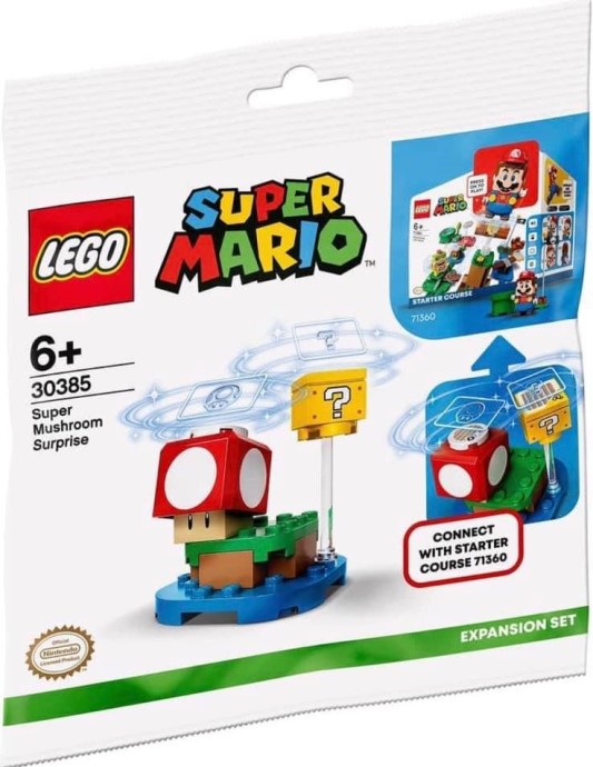 Конструктор LEGO (ЛЕГО) Super Mario 30385 Super Mushroom Expansion Set