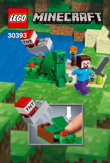 Конструктор LEGO (ЛЕГО) Minecraft 30393 Steve and Creeper Set