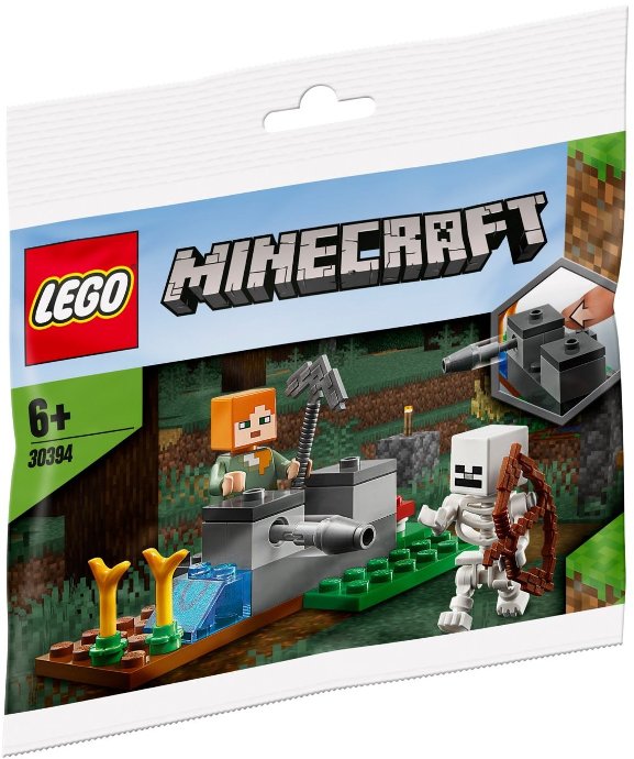 Конструктор LEGO (ЛЕГО) Minecraft 30394 The Skeleton Defense