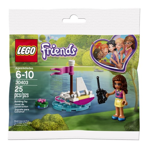 Конструктор LEGO (ЛЕГО) Friends 30403 Olivia's Remote Control Boat