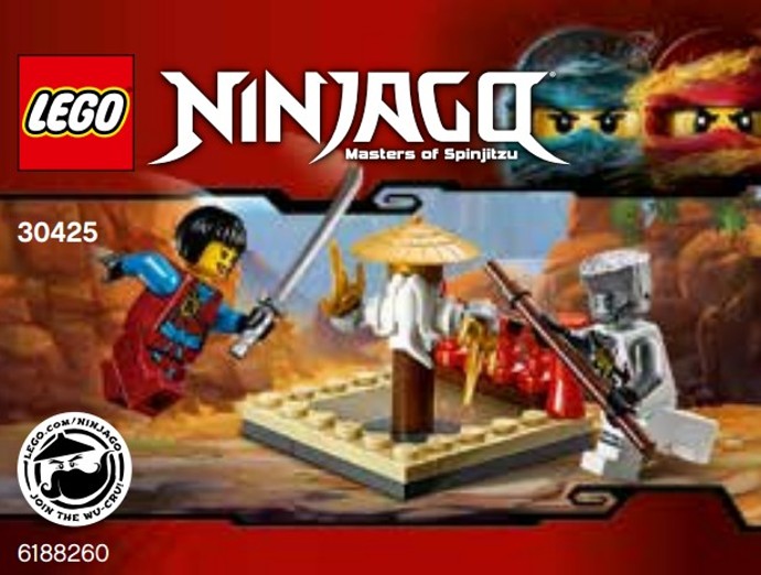 Конструктор LEGO (ЛЕГО) Ninjago 30425 CRU Master's Training Grounds
