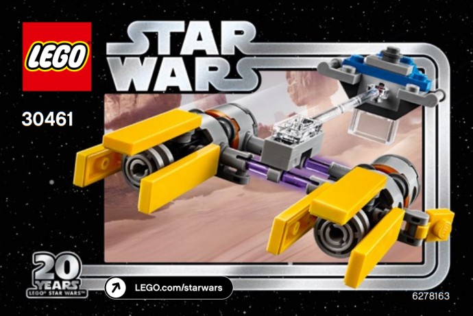 Конструктор LEGO (ЛЕГО) Star Wars 30461 Podracer