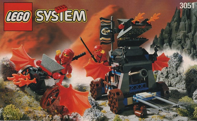 Конструктор LEGO (ЛЕГО) Castle 3051 Blaze Attack