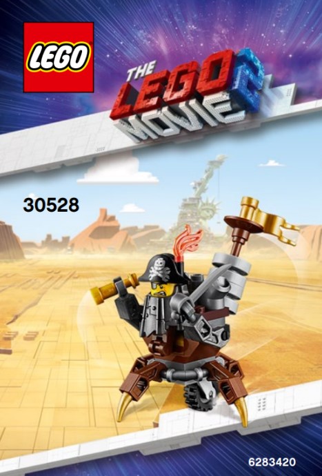Конструктор LEGO (ЛЕГО) The Lego Movie 2: The Second Part 30528 Mini Master-Building MetalBeard